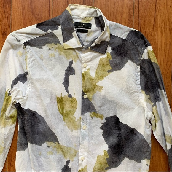 Men’s Zara Print Shirt - Picture 2 of 4